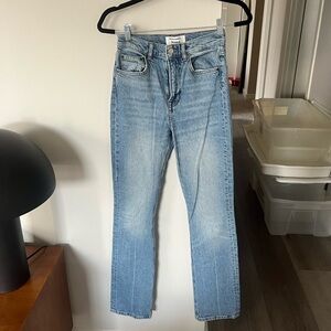 Reformation Cynthia High Rise Straight Jeans
